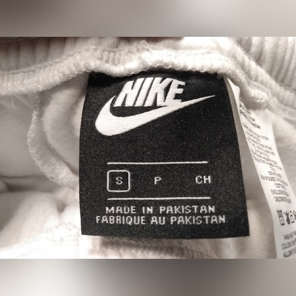 Vintage NIKE JUST DO IT Pete Sampras 90s Athletic Cotton White Sweat Shorts - Picture 6 of 13